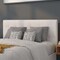Flash Furniture Full Upholstered, Headboard, White Vinyl HG-HB1705-F-W-GG - alternate 1